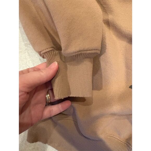 American Eagle Unisex Beige Ramones Graphic Oversized Sweatshirt Standard S - Picture 3 of 7